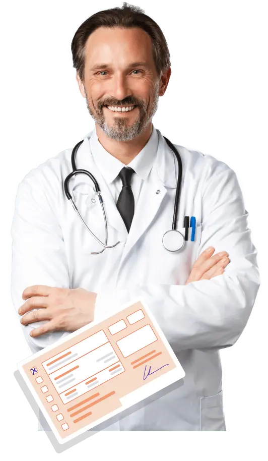 Die Vitadio App kann von Ihrem Arzt verschrieben werden